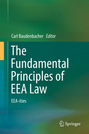 Cover of the book The Fundamental Principles of EEA Law by Yusef Waghid, Faiq Waghid, Zayd Waghid
