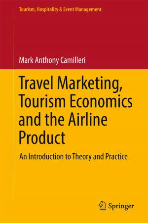 Book cover of Travel Marketing, Tourism Economics and the Airline Product