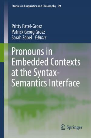 Cover of the book Pronouns in Embedded Contexts at the Syntax-Semantics Interface by Claudio Dappiaggi, Nicola Pinamonti, Valter Moretti