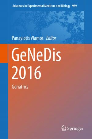 Cover of the book GeNeDis 2016 by Myriam Oehri