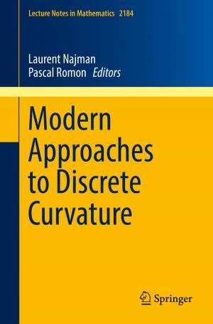 Cover of the book Modern Approaches to Discrete Curvature by Steven L. Garrett