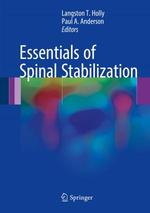 Cover of the book Essentials of Spinal Stabilization by Lawrence D. Stone, Johannes O. Royset, Alan R. Washburn