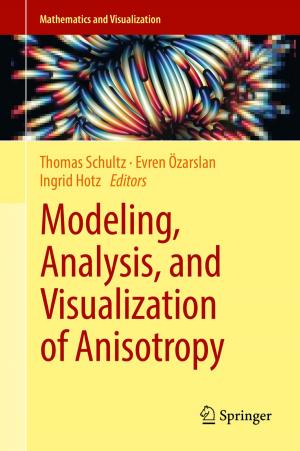 bigCover of the book Modeling, Analysis, and Visualization of Anisotropy by 