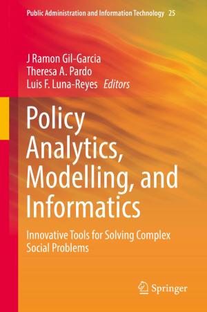 Cover of the book Policy Analytics, Modelling, and Informatics by Joel Marks