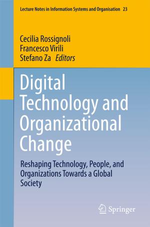 Cover of the book Digital Technology and Organizational Change by Ellen Hillbom, Erik Green