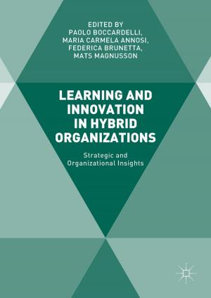 Cover of the book Learning and Innovation in Hybrid Organizations by Anna V. Spivak, Yuriy A. Litvin