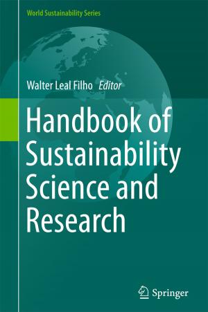 Cover of the book Handbook of Sustainability Science and Research by Ludwig Jaskolla