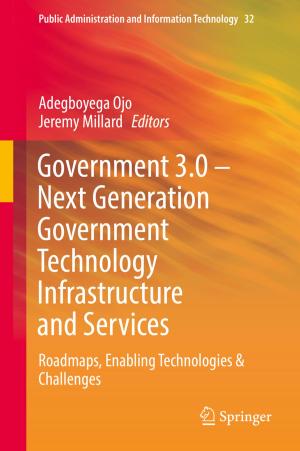 Cover of the book Government 3.0 – Next Generation Government Technology Infrastructure and Services by Susanna Saracco