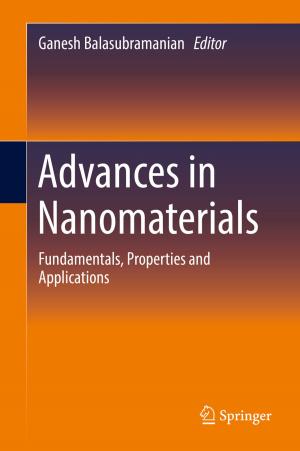 Cover of the book Advances in Nanomaterials by Ioana Alina Cristea, Simona Stefan, Oana David, Cristina Mogoase, Anca Dobrean