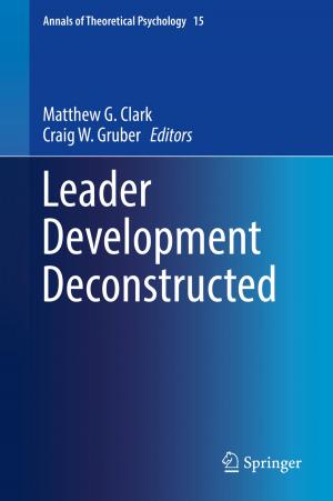 Cover of the book Leader Development Deconstructed by Øyvind Hammer