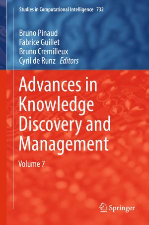 Cover of the book Advances in Knowledge Discovery and Management by Anna Nagurney, Dong Li
