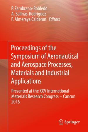 Cover of the book Proceedings of the Symposium of Aeronautical and Aerospace Processes, Materials and Industrial Applications by José Luis Retolaza, Leire San-José, Maite Ruíz-Roqueñi