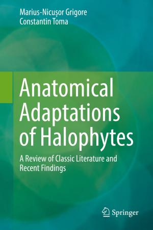Cover of the book Anatomical Adaptations of Halophytes by Peter J. Brockwell, Richard A. Davis