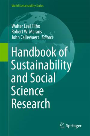 Cover of the book Handbook of Sustainability and Social Science Research by Dr.Katie Featherstone