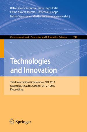 Cover of the book Technologies and Innovation by Christopher Chong, Panayotis G. Kevrekidis