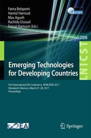 bigCover of the book Emerging Technologies for Developing Countries by 