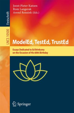 Cover of the book ModelEd, TestEd, TrustEd by Mehmet Tabak