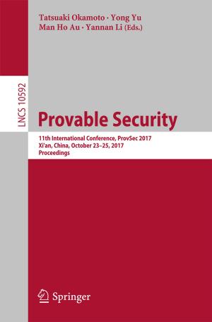 Cover of the book Provable Security by Vittorio Degiorgio, Ilaria Cristiani