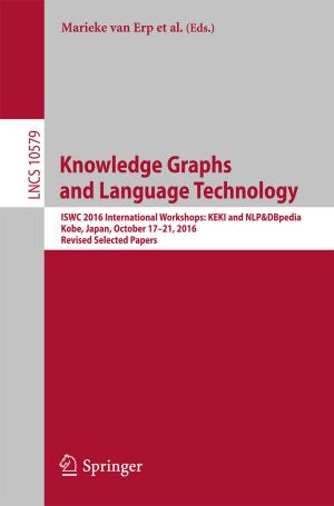 Cover of the book Knowledge Graphs and Language Technology by Steven Smith