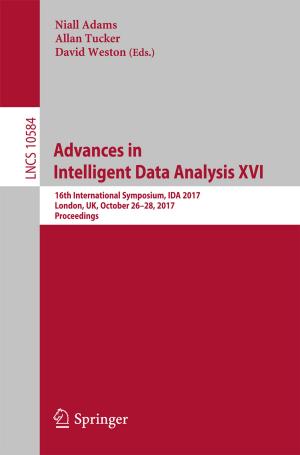 Cover of the book Advances in Intelligent Data Analysis XVI by Adam J. Greteman