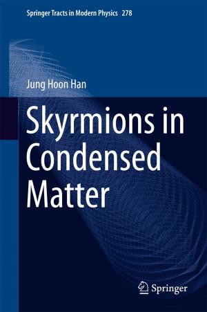 Book cover of Skyrmions in Condensed Matter