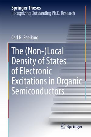 Book cover of The (Non-)Local Density of States of Electronic Excitations in Organic Semiconductors