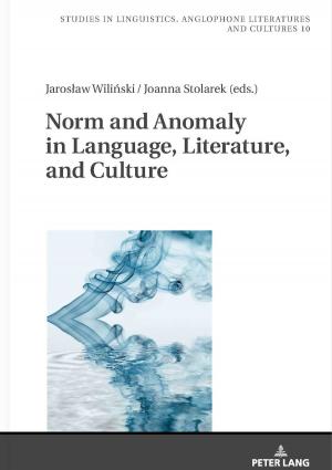 Cover of the book Norm and Anomaly in Language, Literature, and Culture by Regina Egetenmeyer, Sabine Schmidt-Lauff, Vanna Boffo