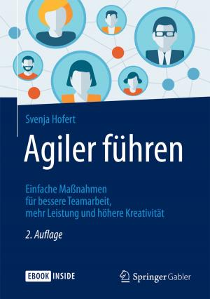 Cover of the book Agiler führen by Simon Hahnzog