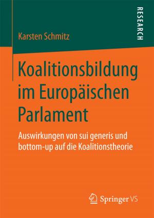 Cover of the book Koalitionsbildung im Europäischen Parlament by Falko von Ameln