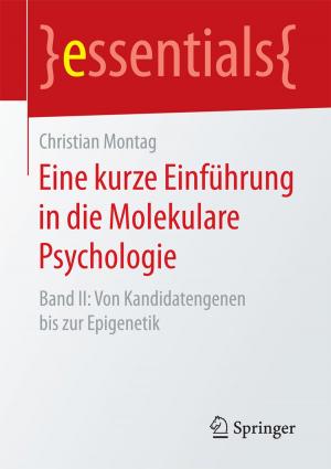 Cover of the book Eine kurze Einführung in die Molekulare Psychologie by Christian J. Jäggi