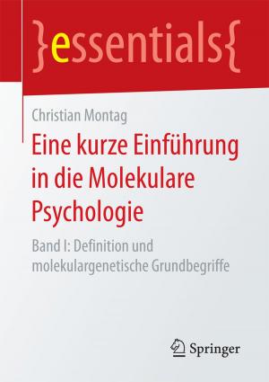 Cover of the book Eine kurze Einführung in die Molekulare Psychologie by Kerstin Steenberg