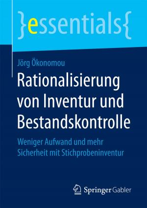 Cover of the book Rationalisierung von Inventur und Bestandskontrolle by Simon Sturm
