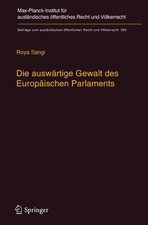 Cover of the book Die auswärtige Gewalt des Europäischen Parlaments by Siegfried Behrendt