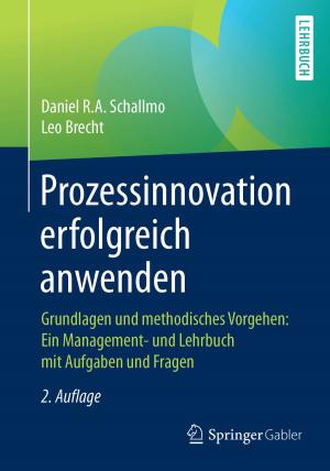 Cover of the book Prozessinnovation erfolgreich anwenden by Zan Yang, Jie Chen