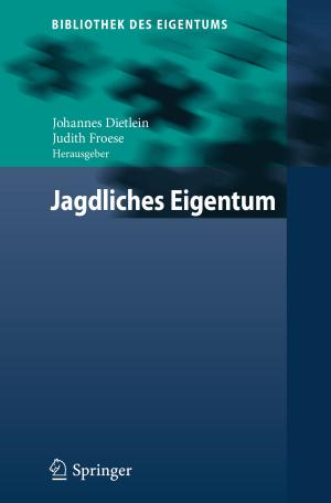 Cover of the book Jagdliches Eigentum by 