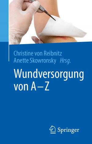 Cover of the book Wundversorgung von A - Z by Jürg Metzger, Felix Harder, Markus von Flüe