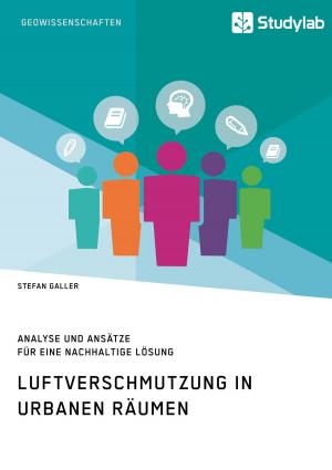 Cover of the book Luftverschmutzung in urbanen Räumen by Sarah Höchst