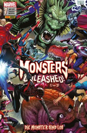 Cover of Monsters Unleashed 1 - Die Monster sind los