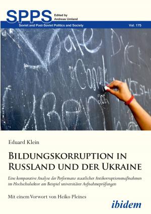 Cover of the book Bildungskorruption in Russland und der Ukraine by Gianluca Delfino, Koray Melikoglu