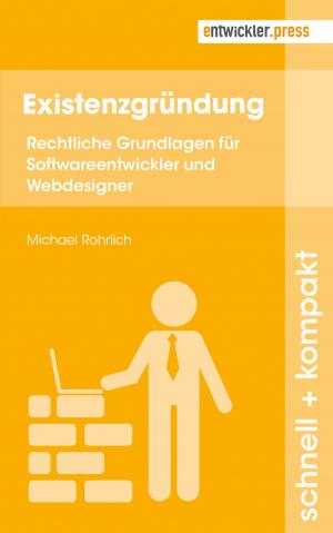 Cover of the book Existenzgründung by Jochen Mader, Michael Lex, Dr. Daniel Pape, Matthias Niehoff