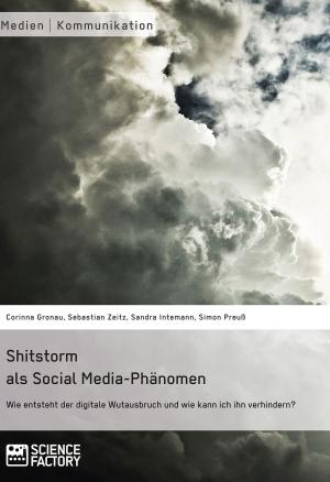 Cover of Shitstorm als Social Media-Phänomen. Wie entsteht der digitale Wutausbruch und wie kann ich ihn verhindern?