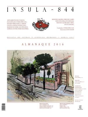 Cover of the book Almanaque 2016 (Ínsula n° 844, abril de 2017) by J. R. R. Tolkien
