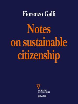 Cover of the book Notes on sustainable citizenship by Pietro Cornelio, Silvia Pedicelli