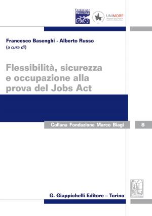 Cover of the book Flessibilità, sicurezza e occupazione alla prova del Jobs Act by MAURO VOLPI, Francesco Clementi, Francesco Duranti