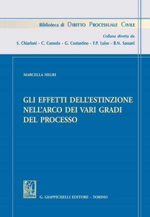 Cover of the book Gli effetti dell'estinzione nell'arco dei vari gradi del processo by Giorgio Spangher, Paolo Ferrua, Oliviero Mazza