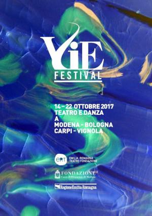 Cover of VIE Festival 14 - 22 ottobre 2017