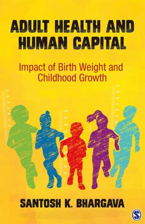 Cover of the book Adult Health and Human Capital by Dr. Richard D. Parsons, Dr. Naijian Zhang