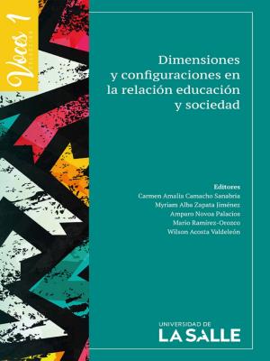 Book cover of Dimensiones y configuraciones en la relación educación y sociedad