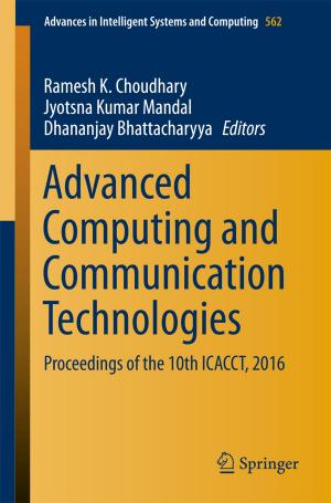 bigCover of the book Advanced Computing and Communication Technologies by 
