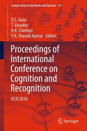 Cover of Proceedings of International Conference on Cognition and Recognition